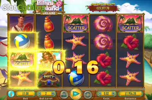 Οθόνη5. Bikini Island Deluxe Κουλοχέρης