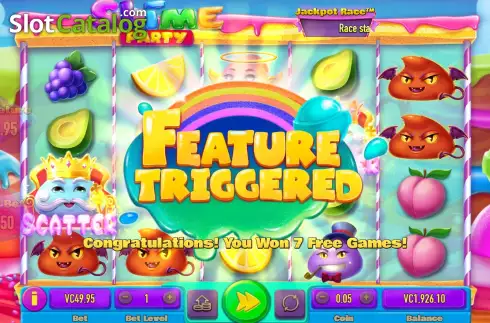Οθόνη8. Slime Party Κουλοχέρης