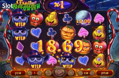 Οθόνη3. Fruity Halloween Κουλοχέρης