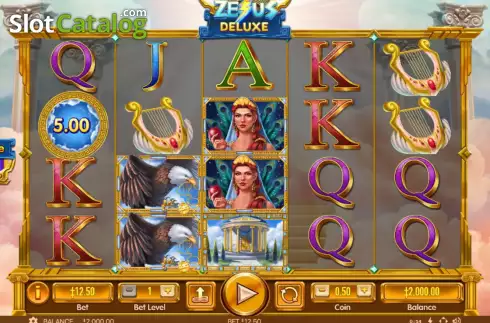 Οθόνη2. Zeus Deluxe Κουλοχέρης