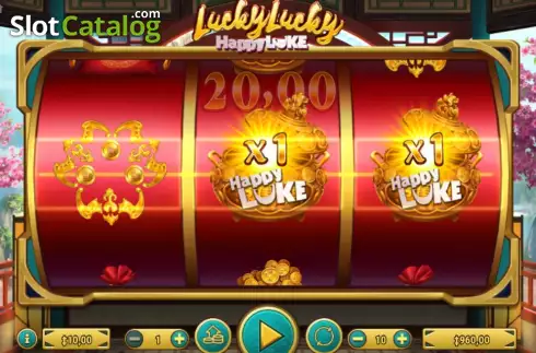 Οθόνη3. Lucky Lucky Happy Luke Κουλοχέρης