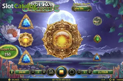 Οθόνη7. Koi Koi Treasure Κουλοχέρης