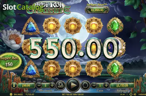 Οθόνη9. Koi Koi Treasure Κουλοχέρης