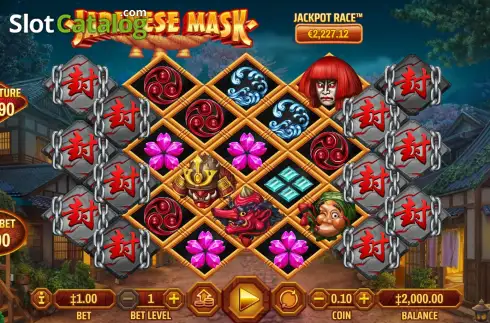 Οθόνη2. Japanese Mask (Habanero) Κουλοχέρης