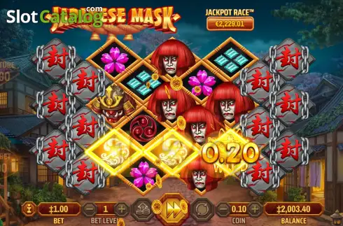Οθόνη5. Japanese Mask (Habanero) Κουλοχέρης