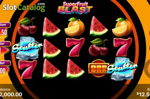 Οθόνη2. Super Fruit Blast Κουλοχέρης