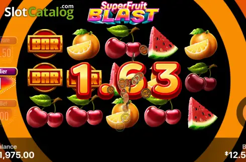 Οθόνη3. Super Fruit Blast Κουλοχέρης