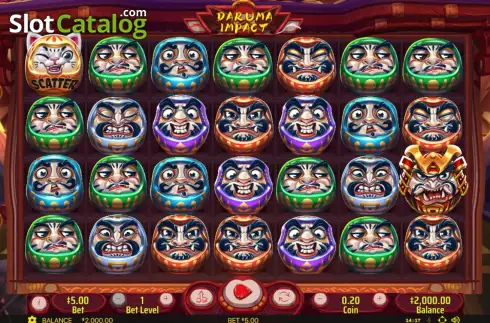 Οθόνη2. Daruma Impact Κουλοχέρης