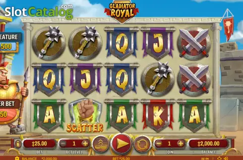 Οθόνη2. Gladiator Royal Κουλοχέρης