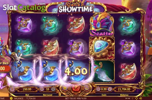 Οθόνη3. Genie's Showtime Κουλοχέρης