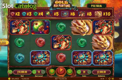 Οθόνη2. Gold Koi Fortune Κουλοχέρης 