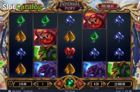 Οθόνη2. Infernal Fury Κουλοχέρης