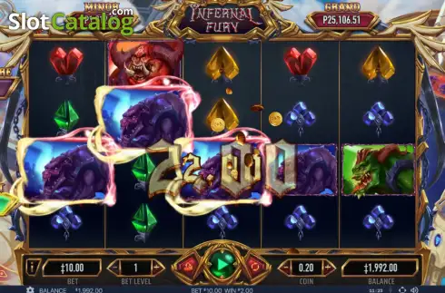 Οθόνη3. Infernal Fury Κουλοχέρης