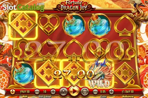 Οθόνη3. Fortune Dragon Joy Κουλοχέρης