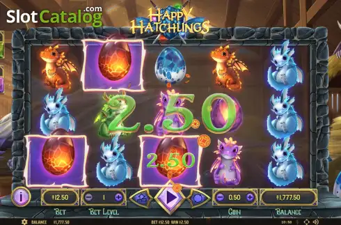 Οθόνη3. Happy Hatchlings Κουλοχέρης