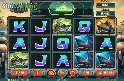 Οθόνη2. Battleship Strike Κουλοχέρης 