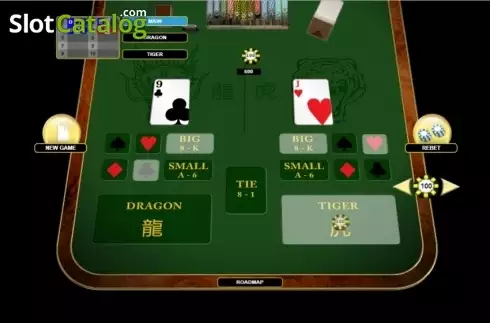 Οθόνη5. Dragon Tiger (Habanero) Κουλοχέρης