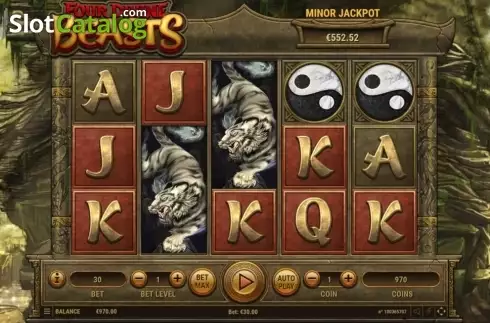 Οθόνη4. Four Divine Beasts Κουλοχέρης 