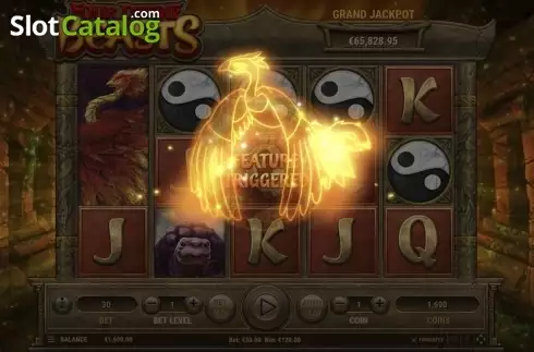 Οθόνη8. Four Divine Beasts Κουλοχέρης 