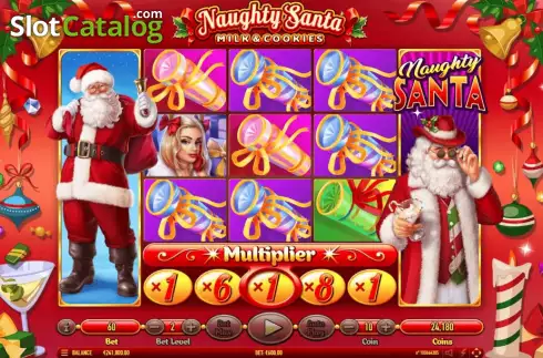 Οθόνη2. Naughty Santa Κουλοχέρης