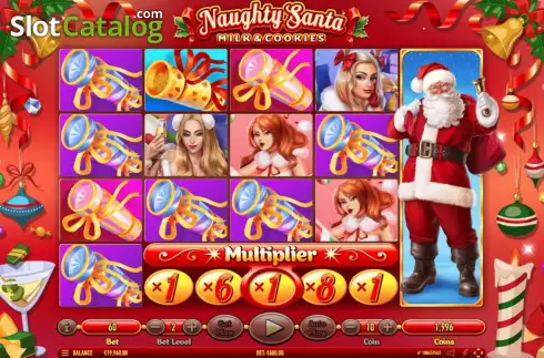 Οθόνη3. Naughty Santa Κουλοχέρης