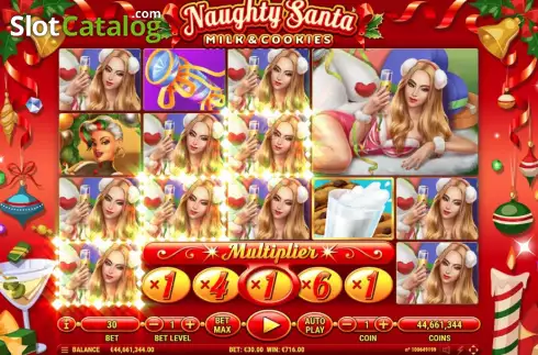 Οθόνη4. Naughty Santa Κουλοχέρης