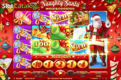 Οθόνη5. Naughty Santa Κουλοχέρης