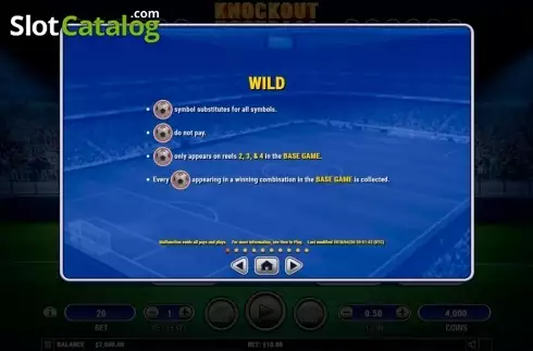 Οθόνη5. Knockout Football Κουλοχέρης