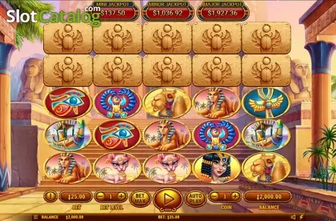 Οθόνη2. Egyptian Dreams Deluxe Κουλοχέρης