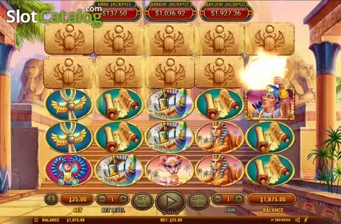 Οθόνη3. Egyptian Dreams Deluxe Κουλοχέρης