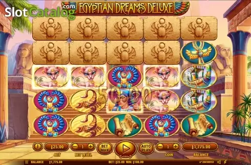 Οθόνη4. Egyptian Dreams Deluxe Κουλοχέρης