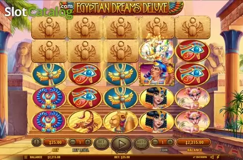 Οθόνη6. Egyptian Dreams Deluxe Κουλοχέρης