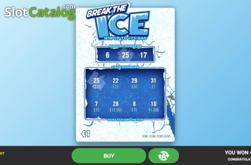 Οθόνη5. Break the Ice (Hacksaw Gaming) Κουλοχέρης