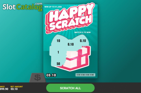 Οθόνη3. Happy Scratch Κουλοχέρης