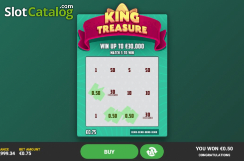 Οθόνη4. King Treasure Κουλοχέρης