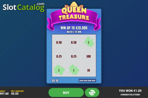 Οθόνη4. Queen Treasure Κουλοχέρης