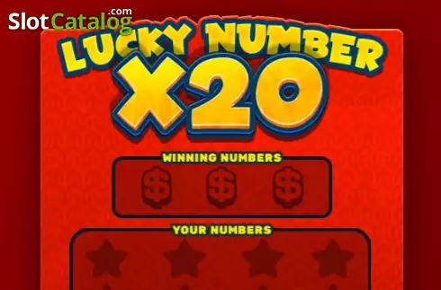 Lucky Number x20 Λογότυπο Lucky Number x20 Λογότυπο