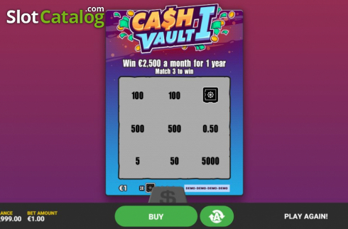 Οθόνη3. Cash Vault I Κουλοχέρης
