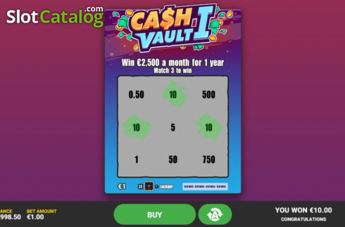Οθόνη5. Cash Vault I Κουλοχέρης