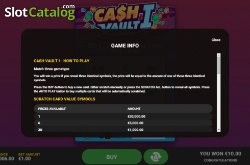 Οθόνη6. Cash Vault I Κουλοχέρης