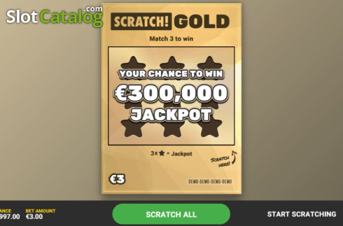 Οθόνη2. Scratch Gold Κουλοχέρης