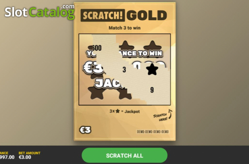 Οθόνη3. Scratch Gold Κουλοχέρης