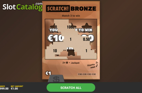 Οθόνη3. Scratch Bronze Κουλοχέρης