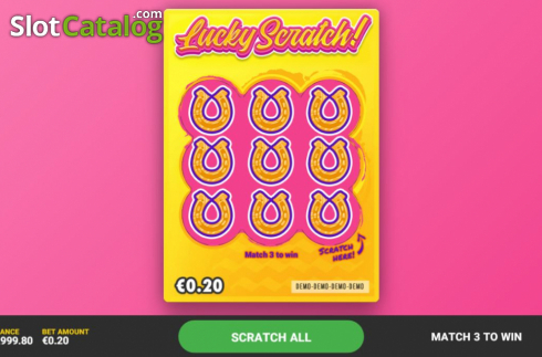 Οθόνη2. Lucky Scratch (Hacksaw Gaming) Κουλοχέρης