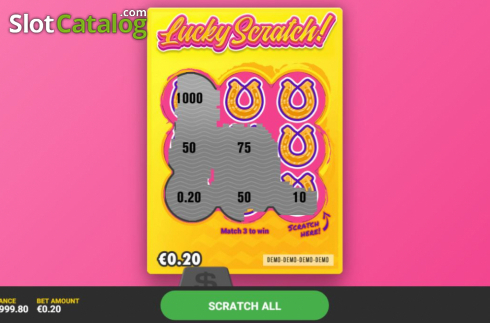 Οθόνη3. Lucky Scratch (Hacksaw Gaming) Κουλοχέρης