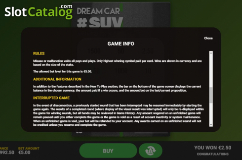 Οθόνη7. Dream Car Suv Κουλοχέρης