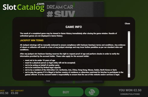 Οθόνη8. Dream Car Suv Κουλοχέρης