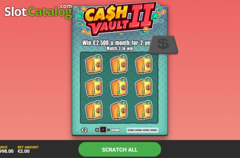 Οθόνη2. Cash Vault II Κουλοχέρης