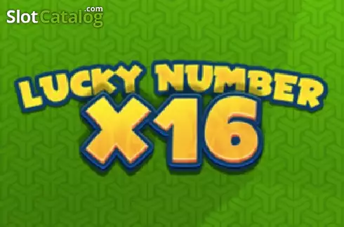 Lucky Number x16 Λογότυπο Lucky Number x16 Λογότυπο