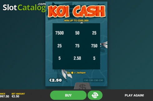 Οθόνη4. Koi Cash Κουλοχέρης